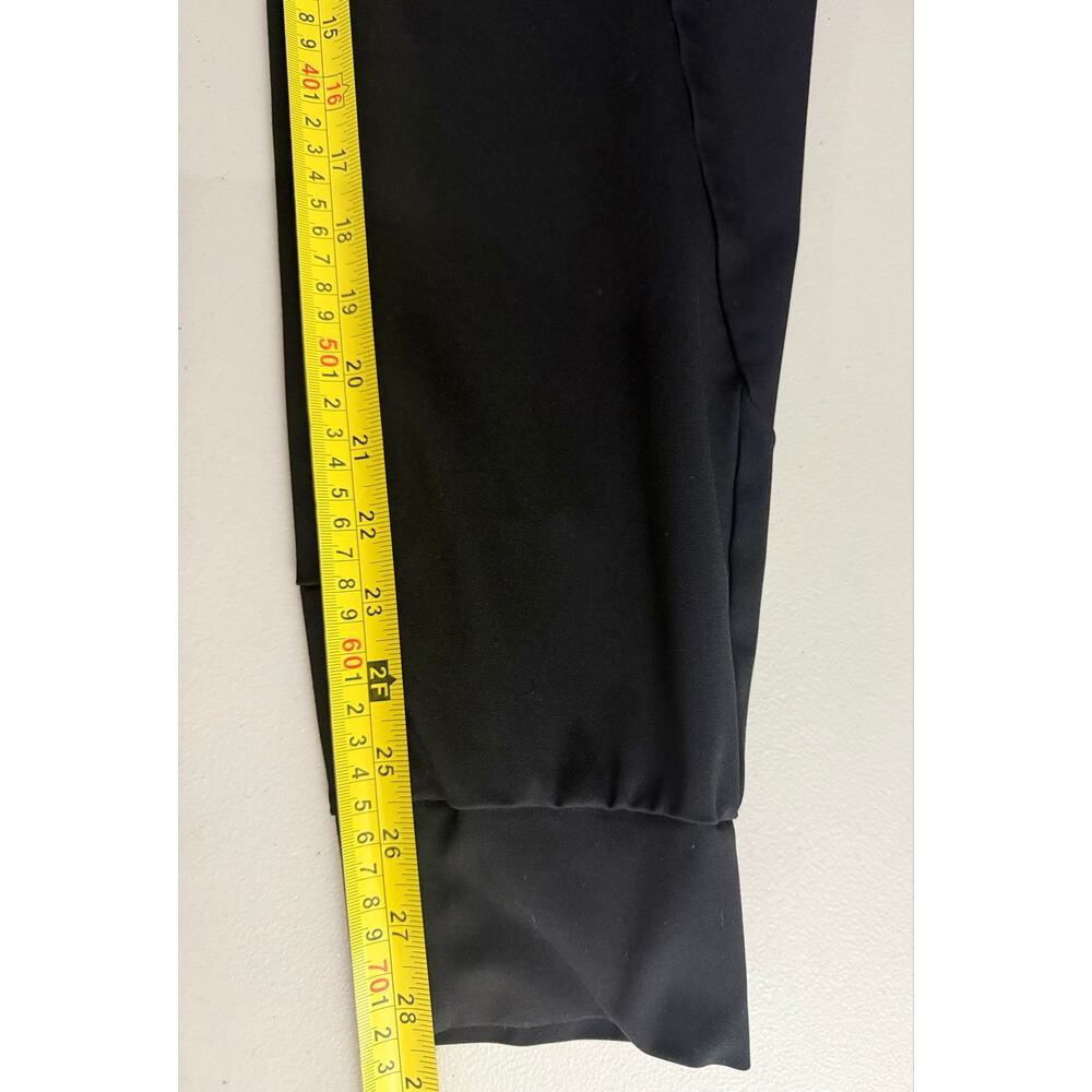 BYLT Active Jogger Pants Black Size L Relaxed Tapered Fit Side Zip Pocket - Picture 12 of 13